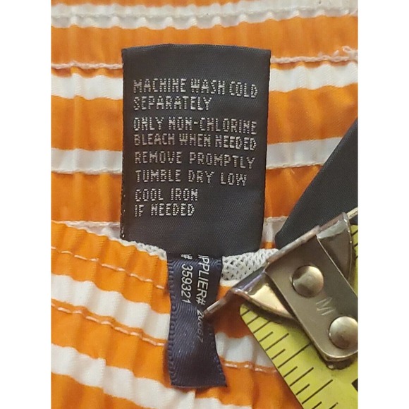 POLO BY RALPH LAUREN Swimwear Men's XXL Shorts Beach Mesh Lined Pinstriped - Picture 7 of 13